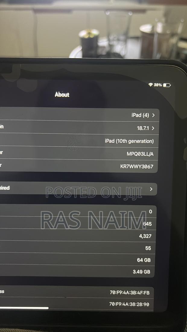 Apple iPad (2022) 64 GB Silver