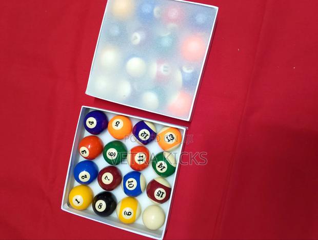 Numbered Pool Balls - Premium Billiard Accessories