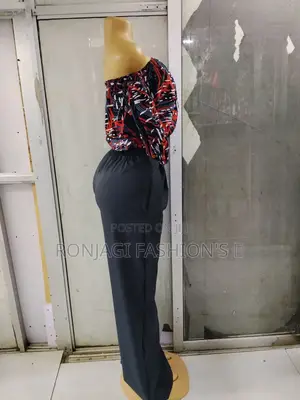 Palazzo With Ankara Top