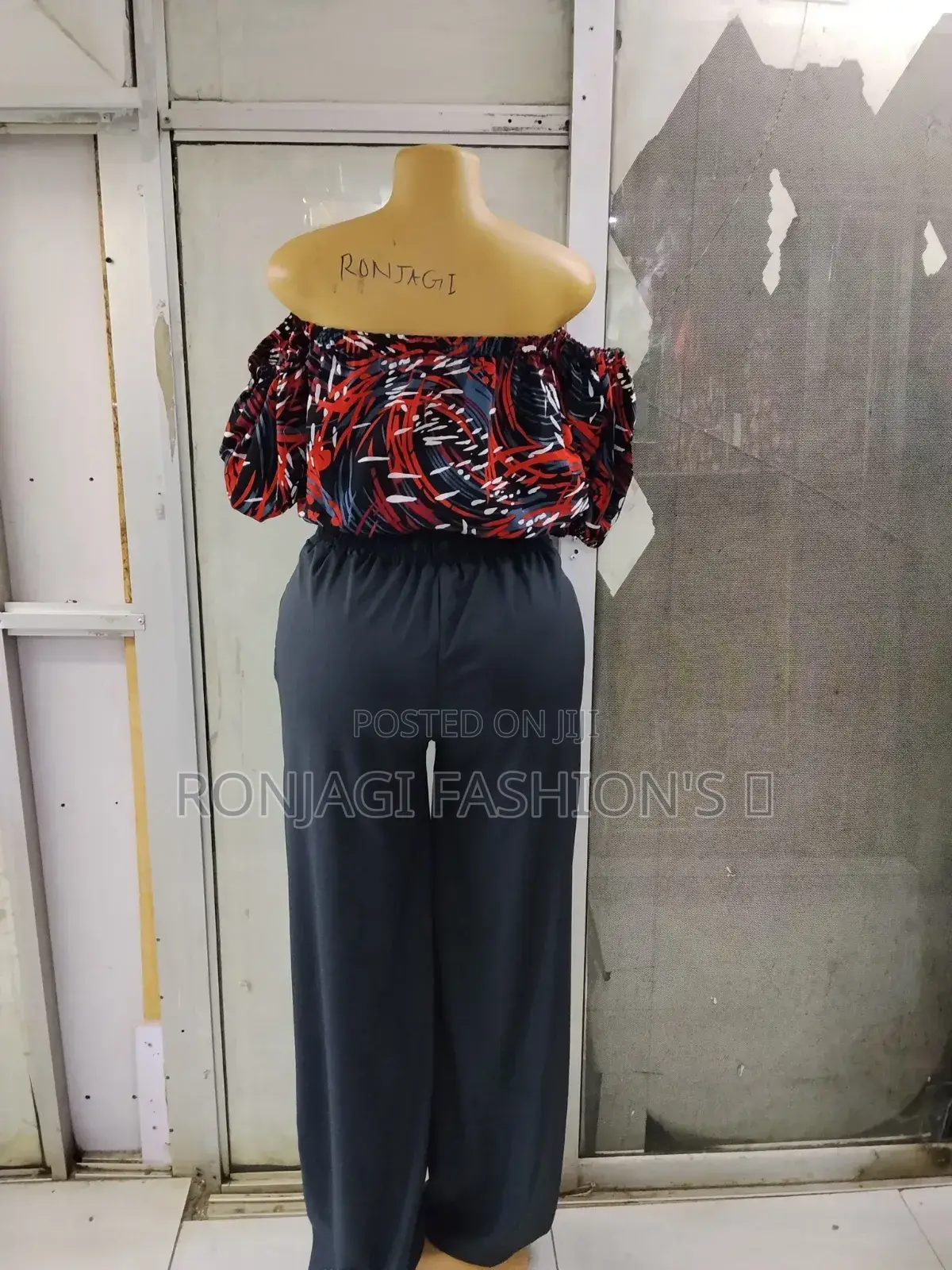 Palazzo With Ankara Top