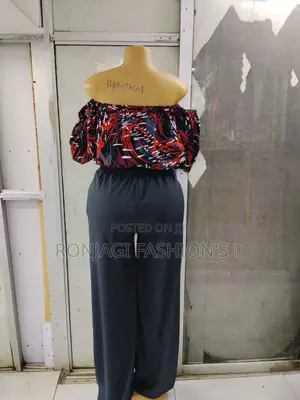 Palazzo With Ankara Top