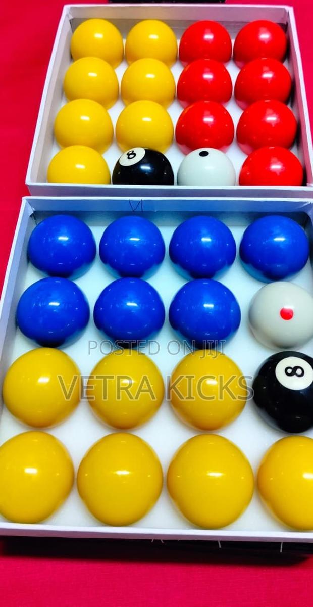 Plain Pool Balls - Premium Billiard Accessories