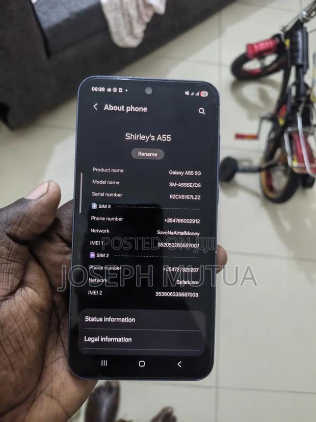 Samsung Galaxy A55 256 GB Black - thumbnail 2