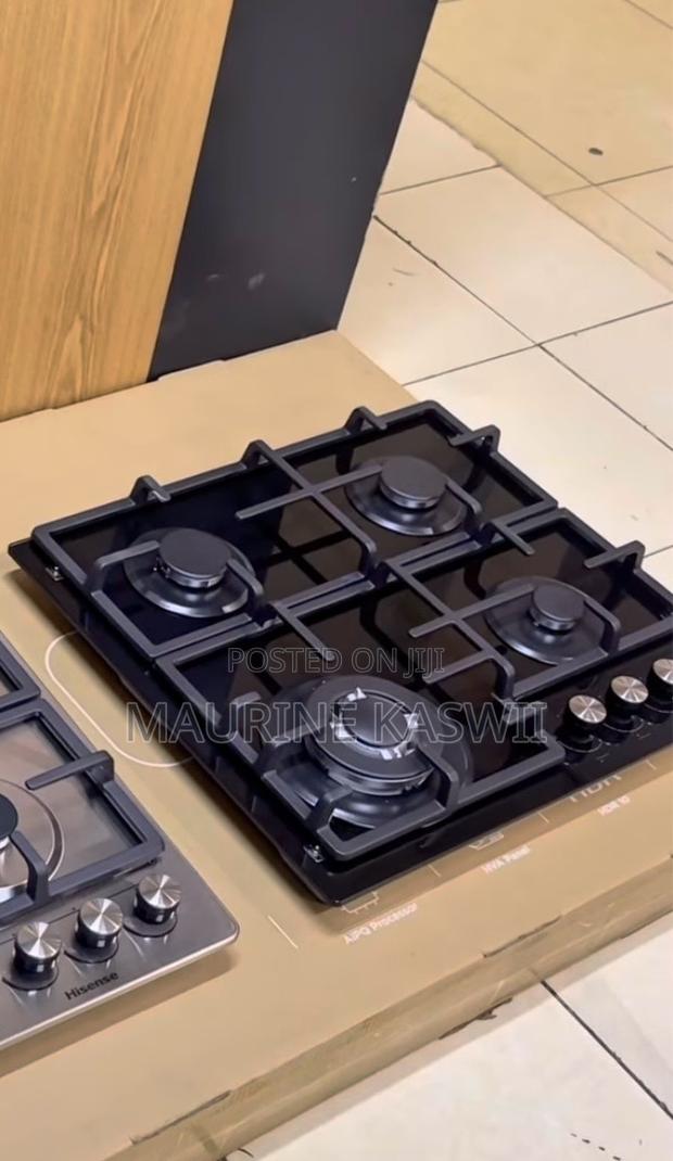 Hhu60gagb Hisense Built in Black Hob 60 Cm - main view