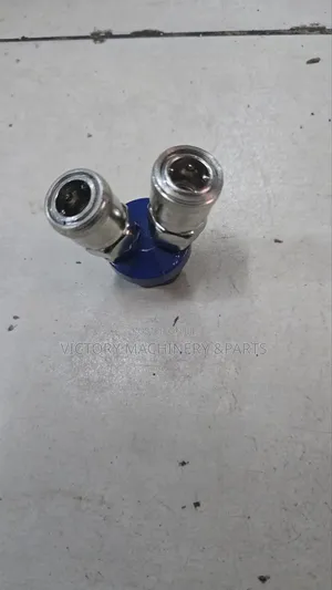2 Way Compressor Connector 1/4 Inch Female Thread