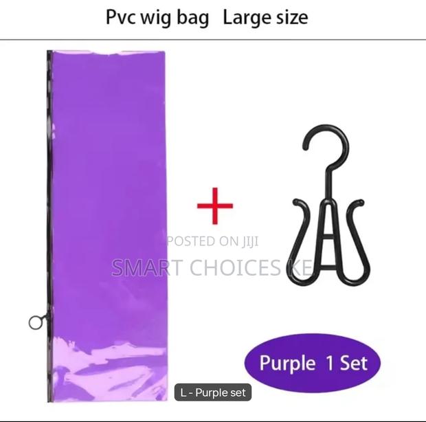 PVC Wig Storage Dust-Proof Bag - thumbnail 4
