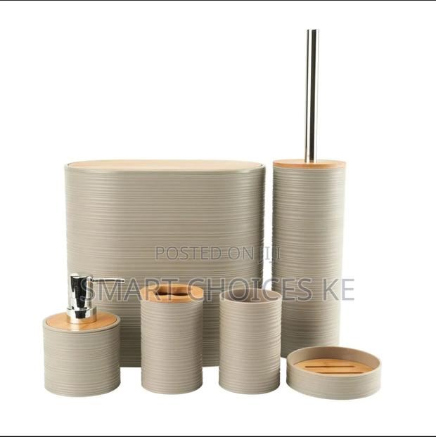 High Quality 6pc Bathroom Accessories Set - main view
