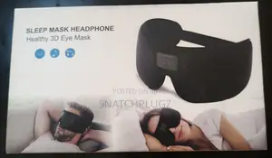 Healthy 3d Bluetooth Sleep Eye Mask Em3 – Soft Stereo Audio