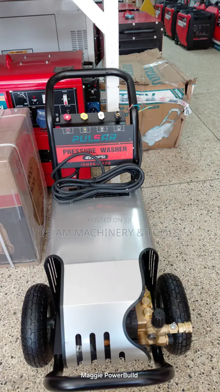 Pulsar 4200psi Heavy-Duty 7.5hp Motor Pressure/Carwash Machine