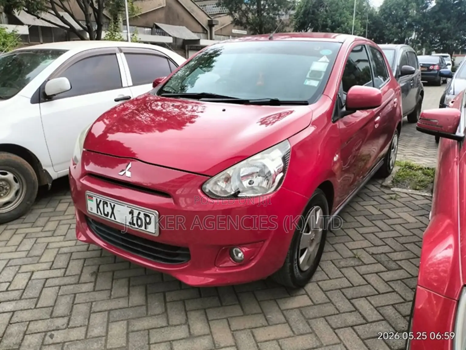 Mitsubishi Colt Plus 2012 Red