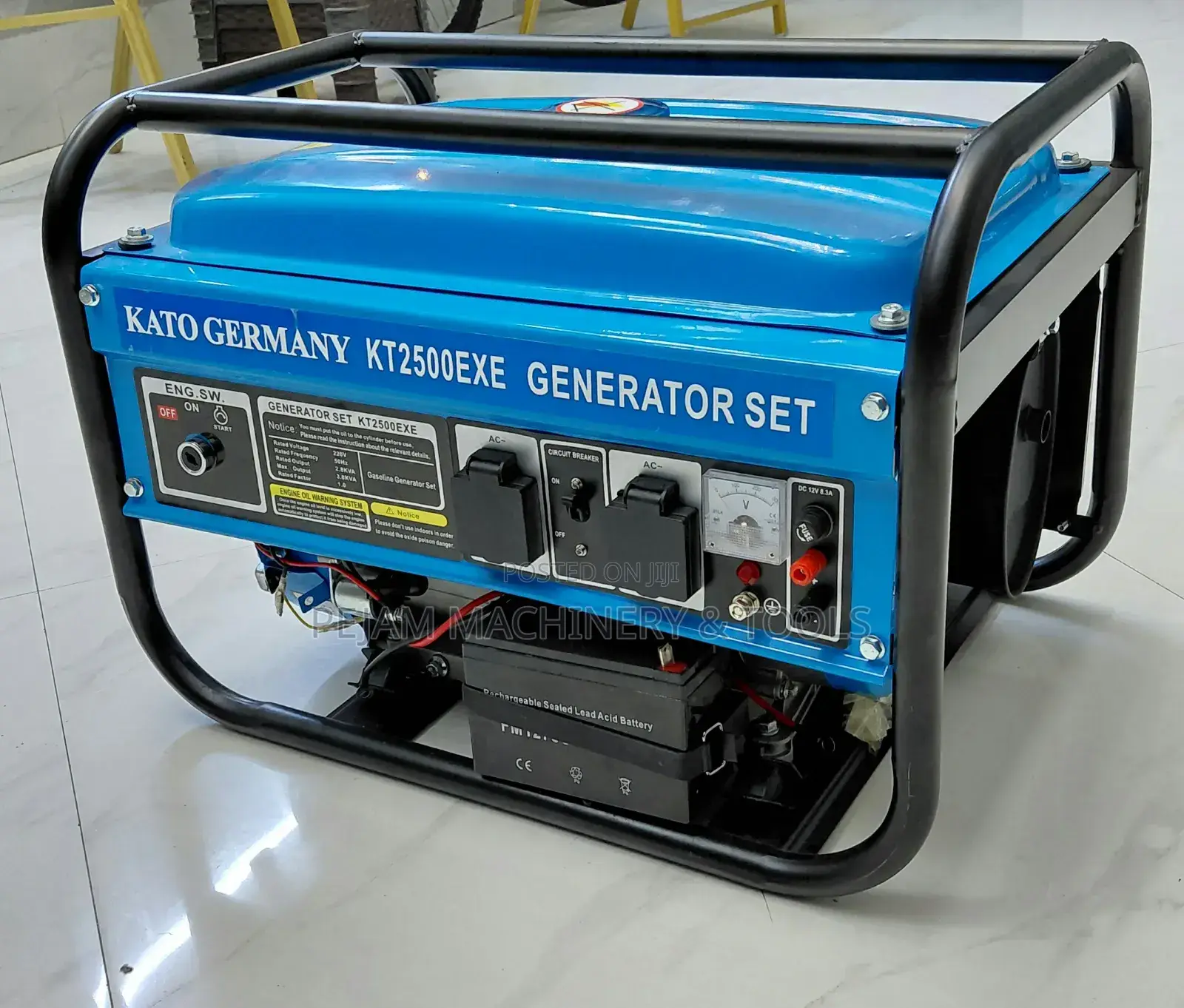 Kato Germany 2500exe 3/2.8kva Keystart Portable Generator