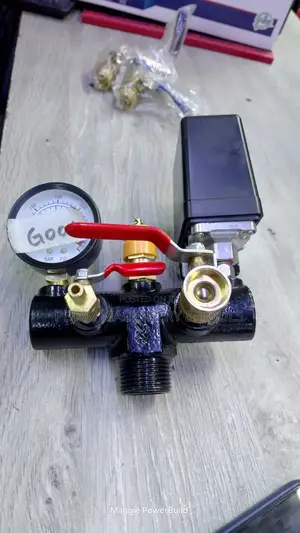 Air Compressor Pressure Control Switch Assembly With Gauge/Regulator