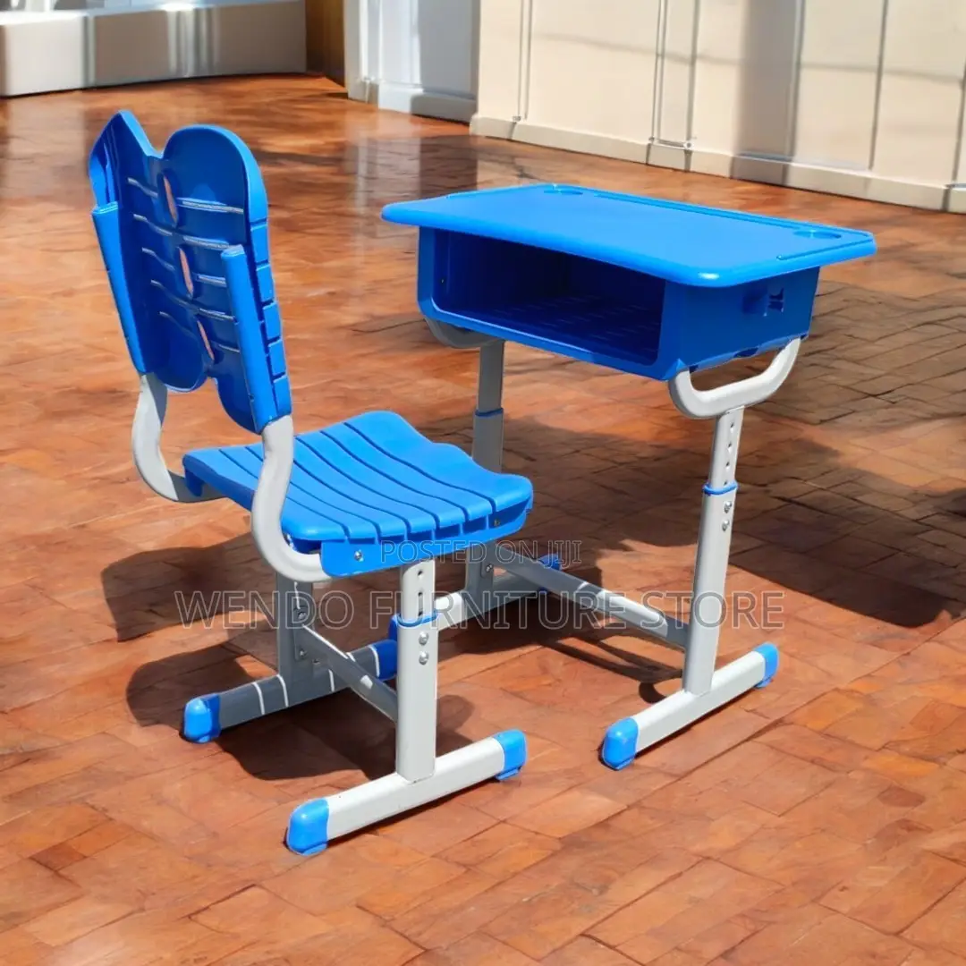 Home Desks; Kids Adjustable Home Schooling Desk Chair Set