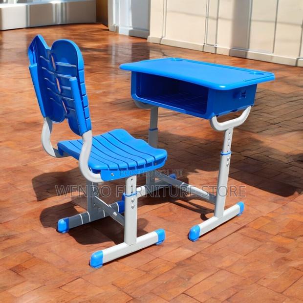 Home Desks; Kids Adjustable Home Schooling Desk Chair Set