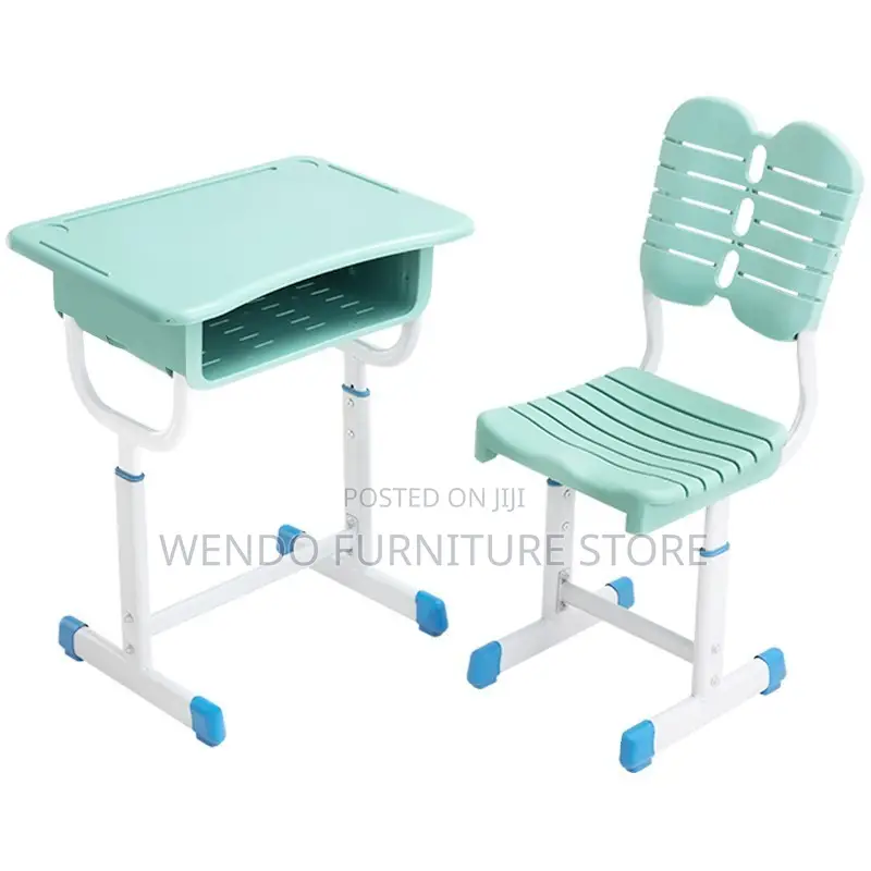 Home Desks; Kids Adjustable Home Schooling Desk Chair Set