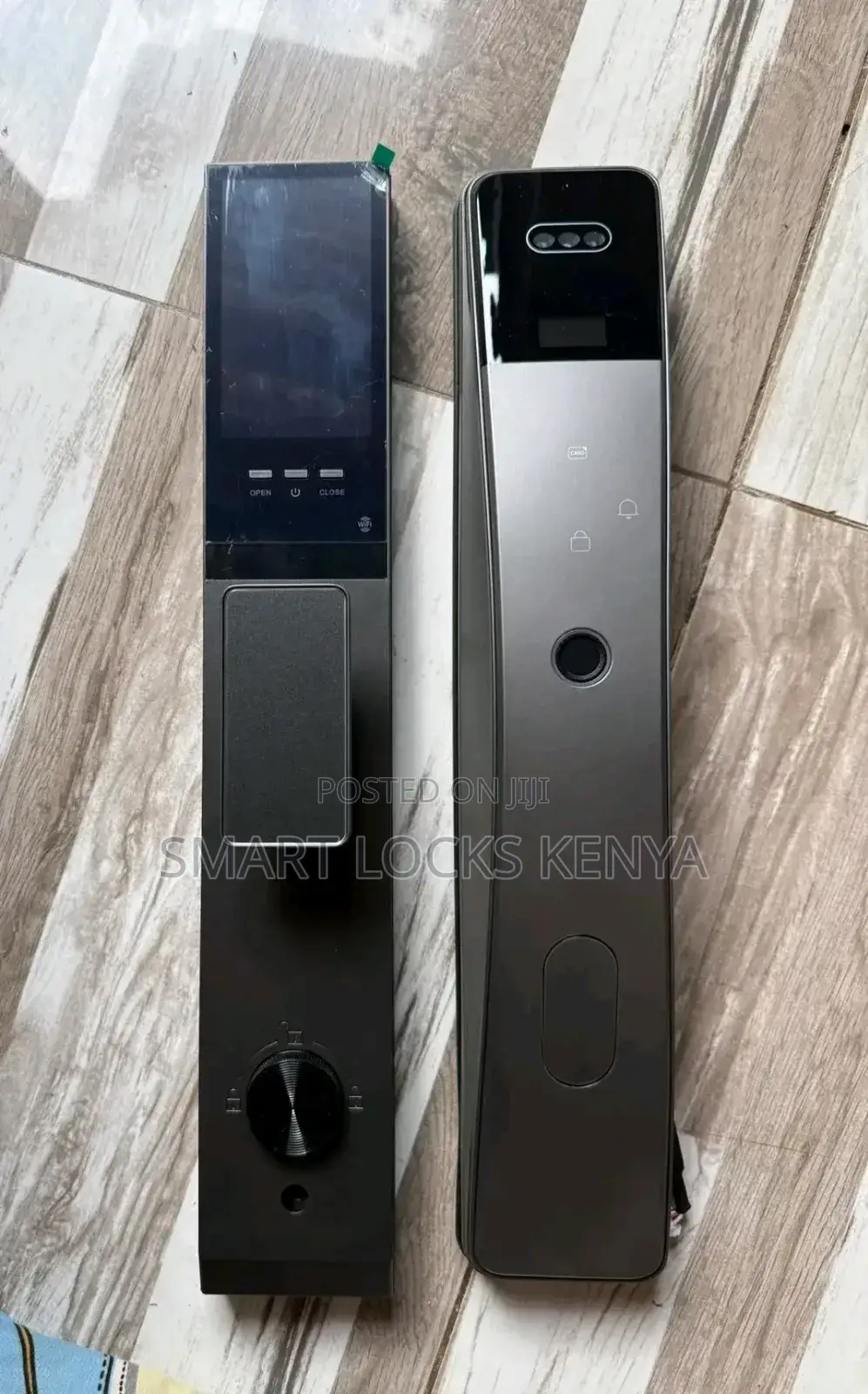 3d Face Camera Smart Lock Plus Doorbell Fingerprint , Card , Password