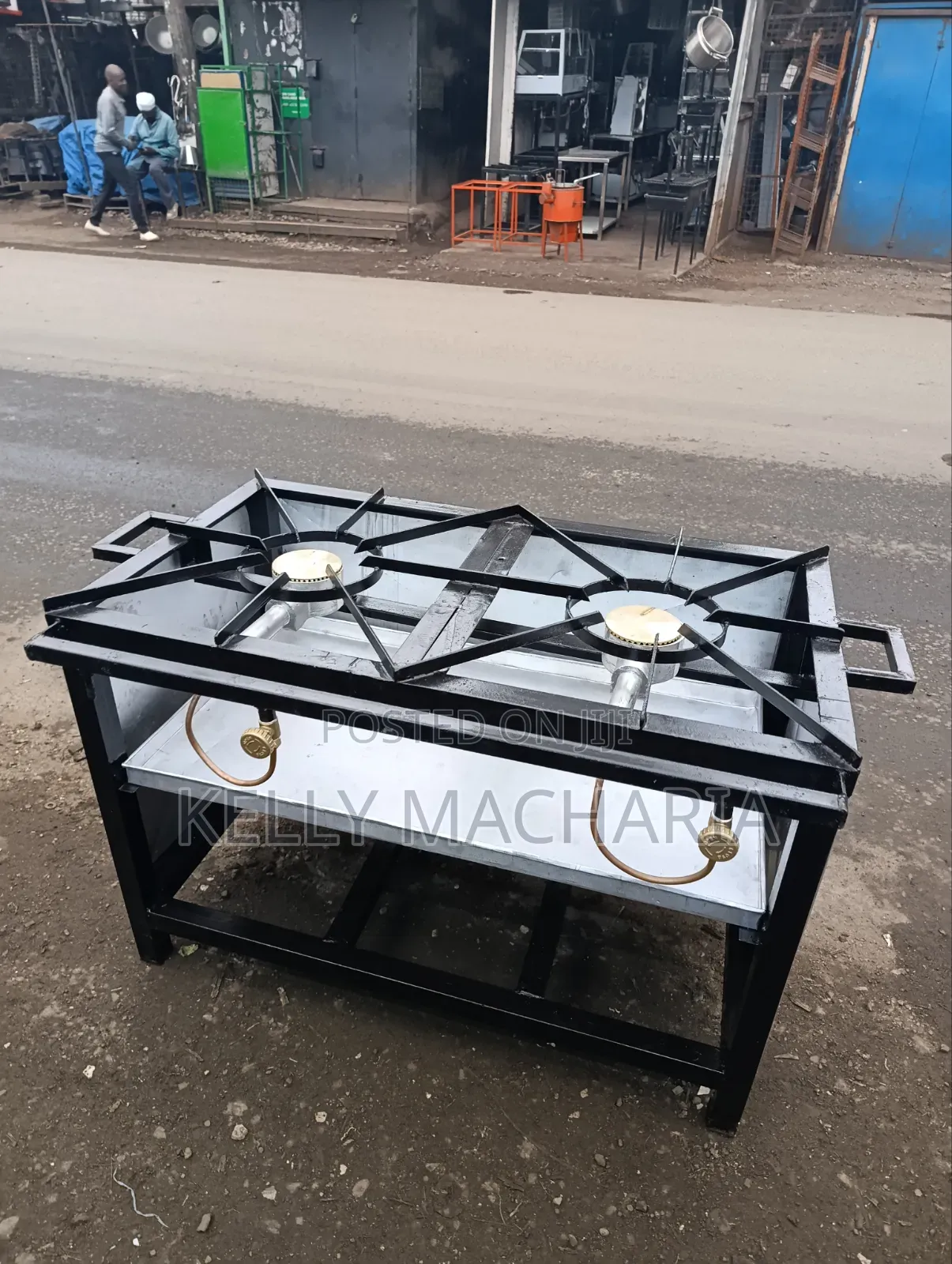 Top Performance Closed Two Burner Gas Jikos