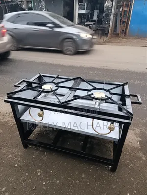 Top Performance Closed Two Burner Gas Jikos