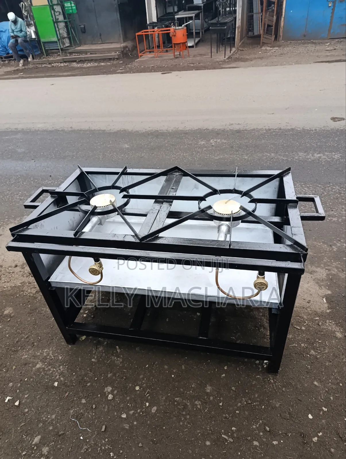 Top Performance Closed Two Burner Gas Jikos