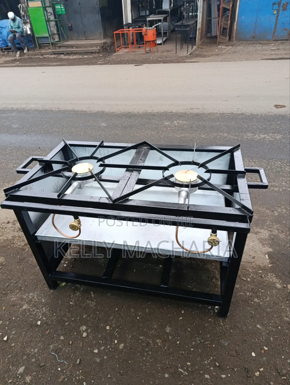 Top Performance Closed Two Burner Gas Jikos