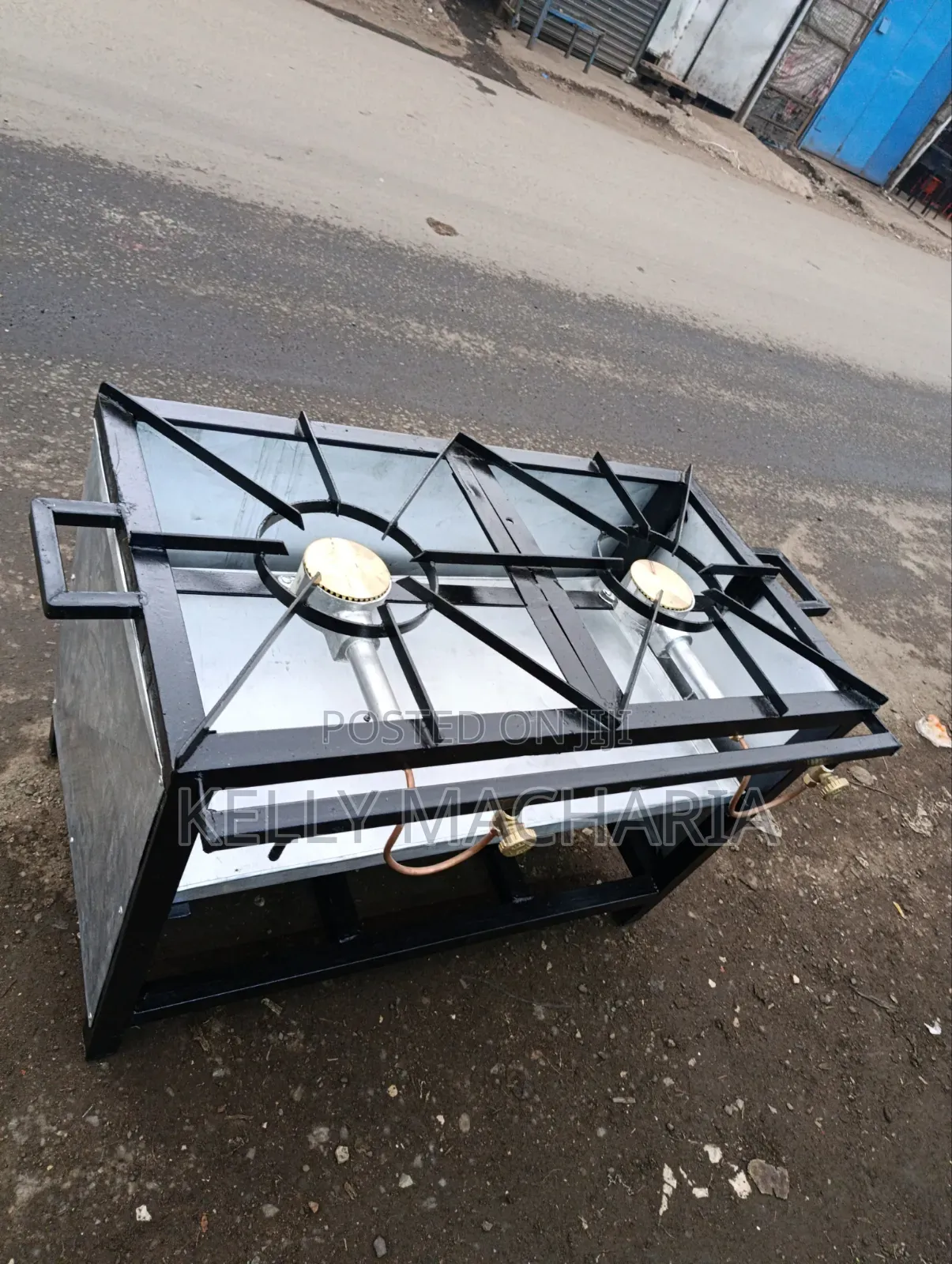Top Performance Closed Two Burner Gas Jikos