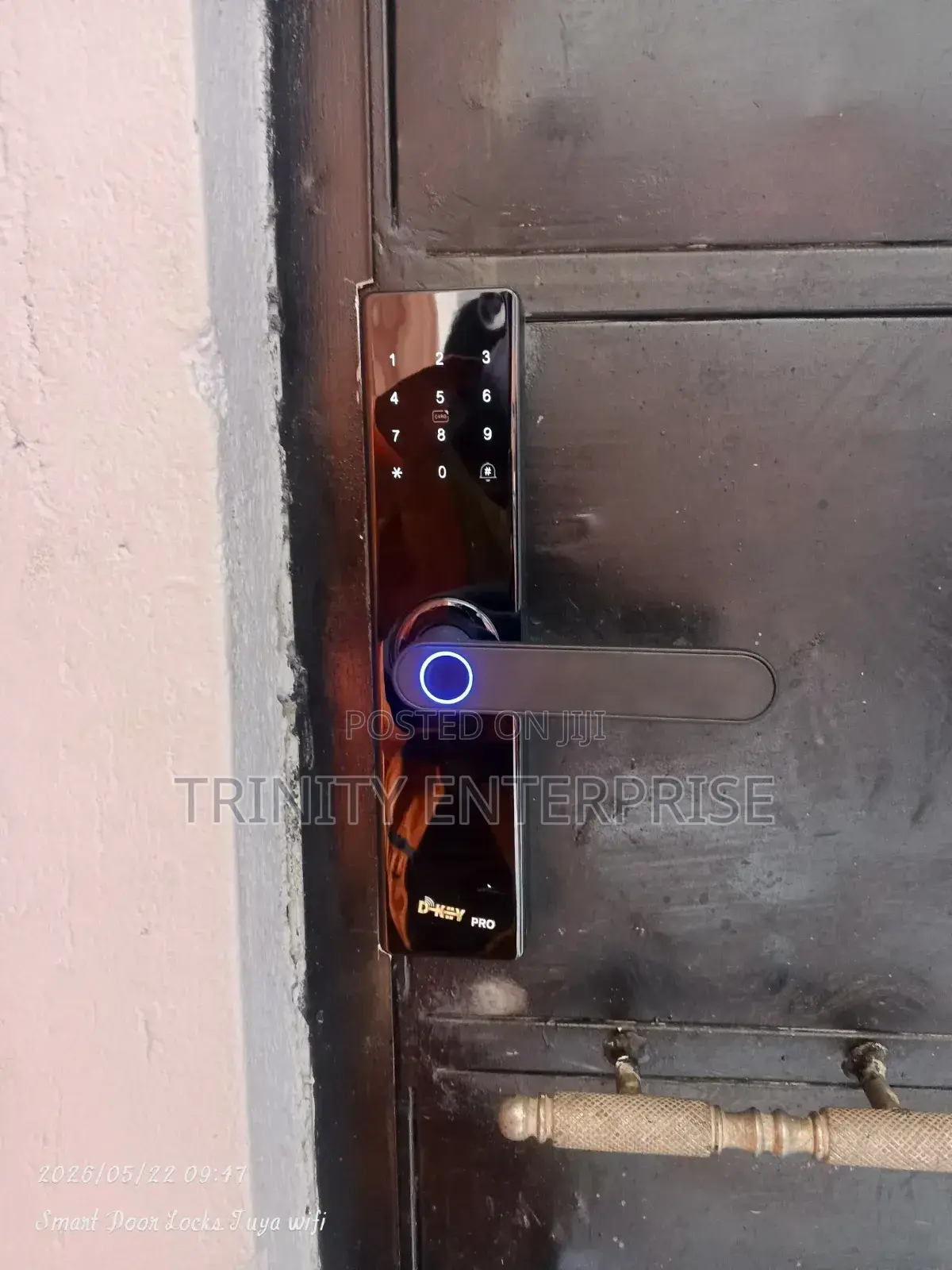 Smart Lock - Biometric Fingerprint, Digital Keypad, Ip65 Waterproof,