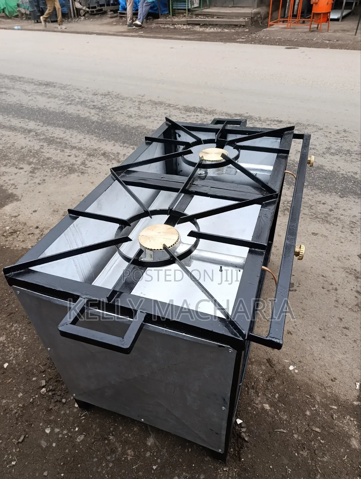 Top Performance Closed Two Burner Gas Jikos