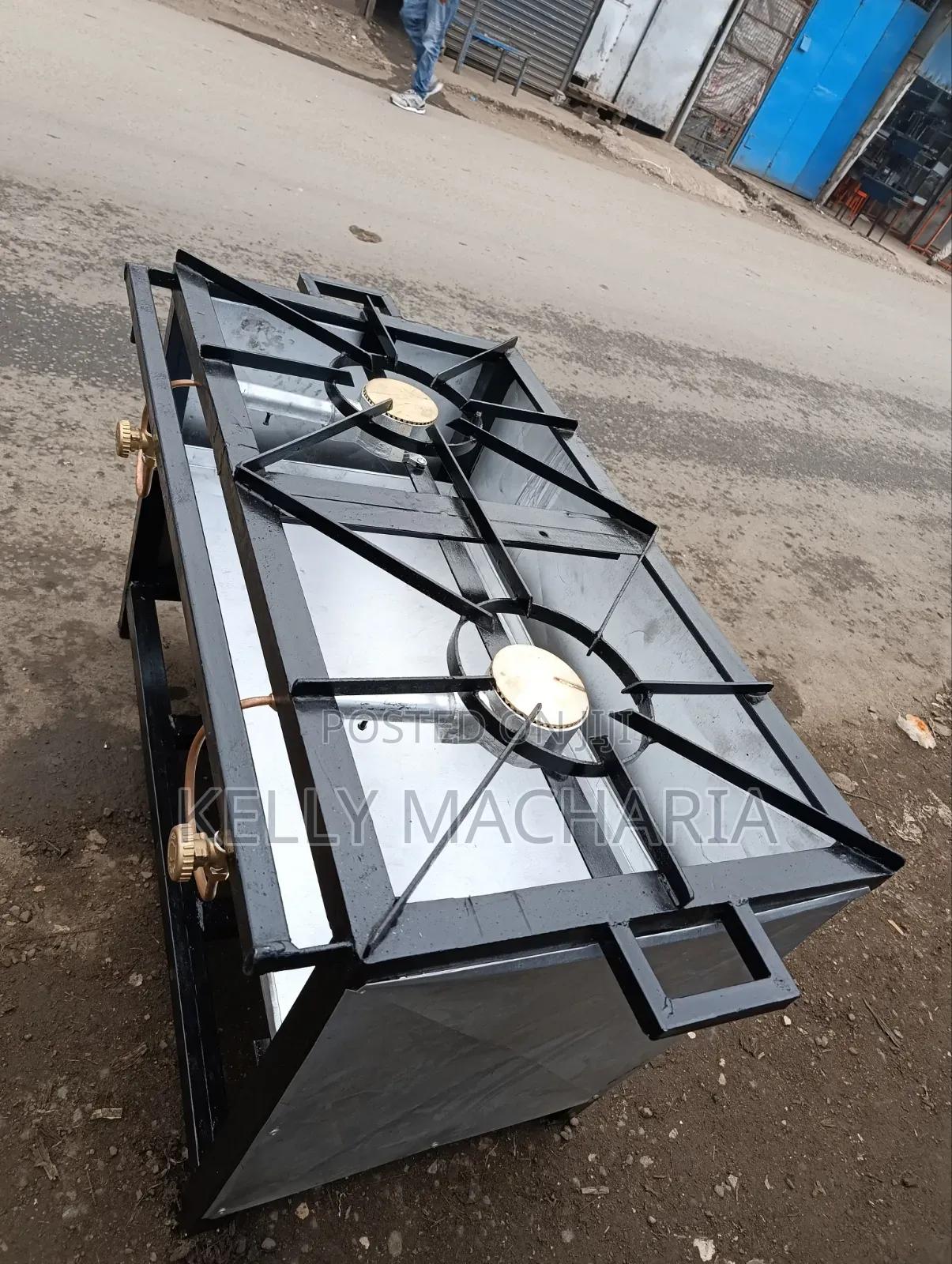 Top Performance Closed Two Burner Gas Jikos