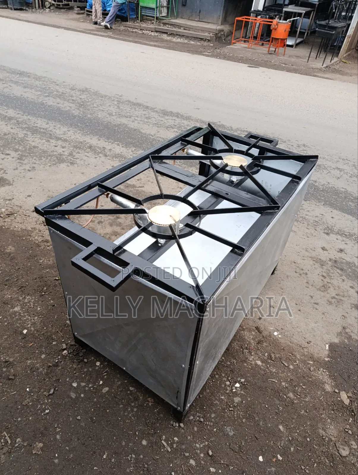 Top Performance Closed Two Burner Gas Jikos