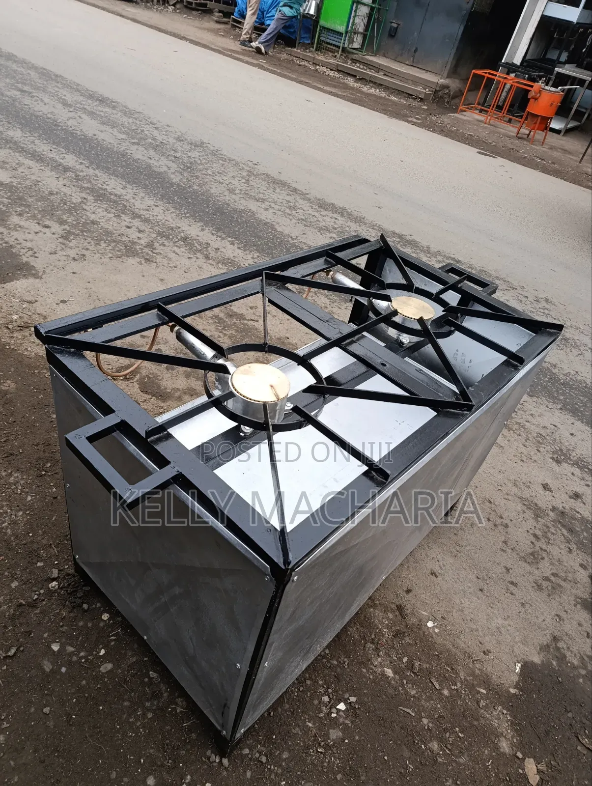 Top Performance Closed Two Burner Gas Jikos