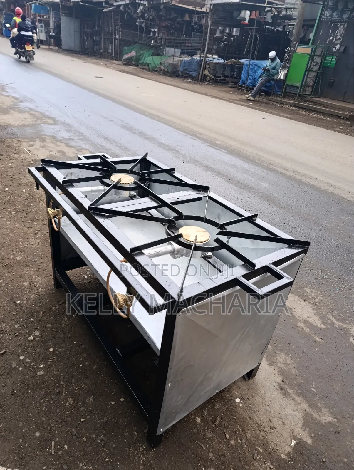 Top Performance Closed Two Burner Gas Jikos