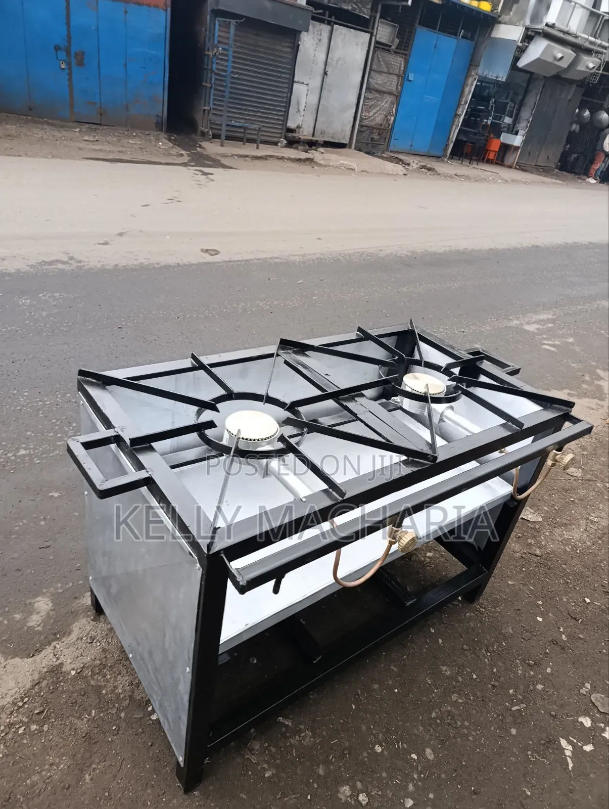 Top Performance Closed Two Burner Gas Jikos