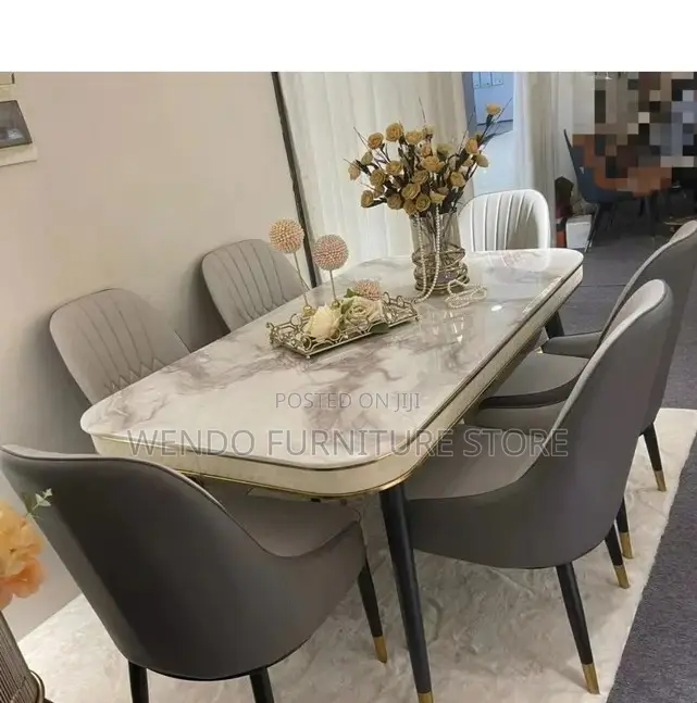 Dining Chairs; Leather Home Quality Dining Chairs