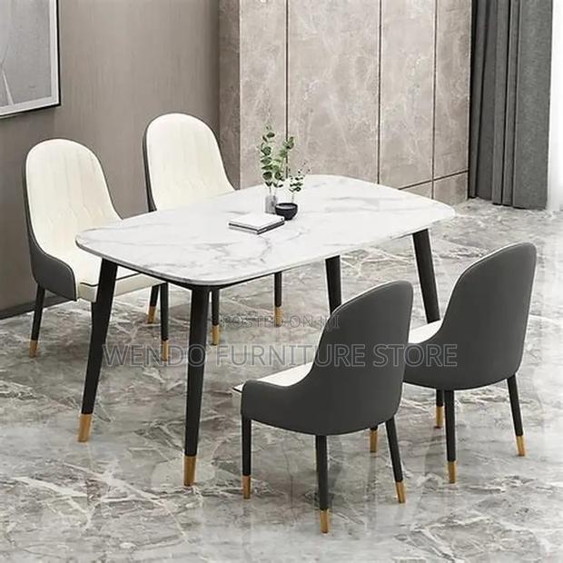 Dining Chairs; Leather Home Quality Dining Chairs - thumbnail 10