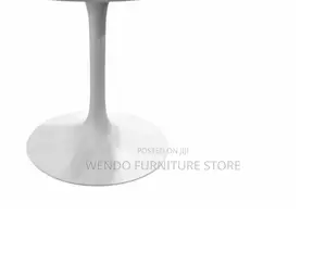 Coffee Table; Round Marble Surface Home Hankeet Coffee Table