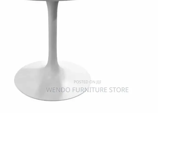 Coffee Table; Round Marble Surface Home Hankeet Coffee Table