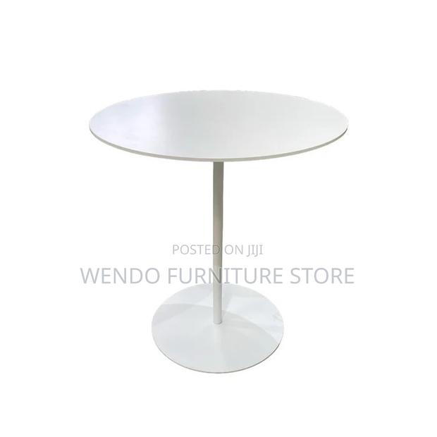 Coffee Table; Round Marble Surface Home Hankeet Coffee Table - thumbnail 9