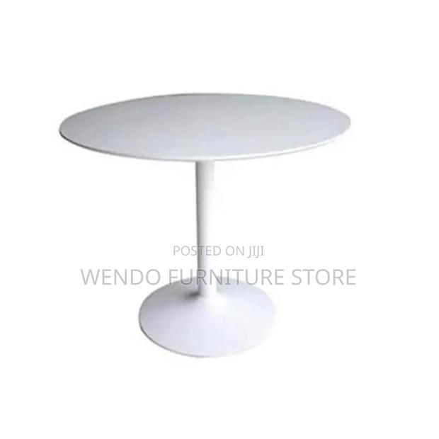 Coffee Table; Round Marble Surface Home Hankeet Coffee Table - thumbnail 10