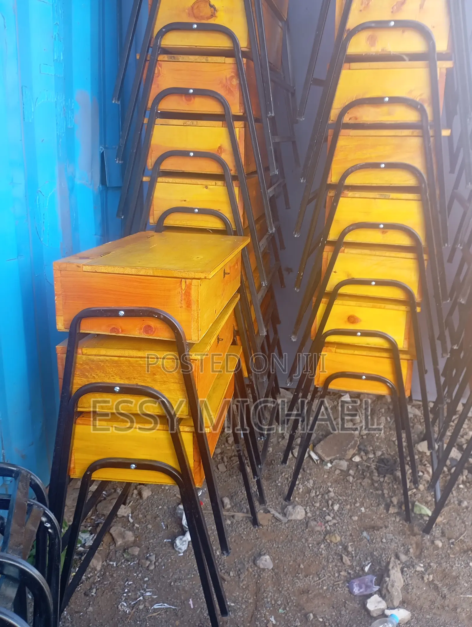 Lockers and Chairs
