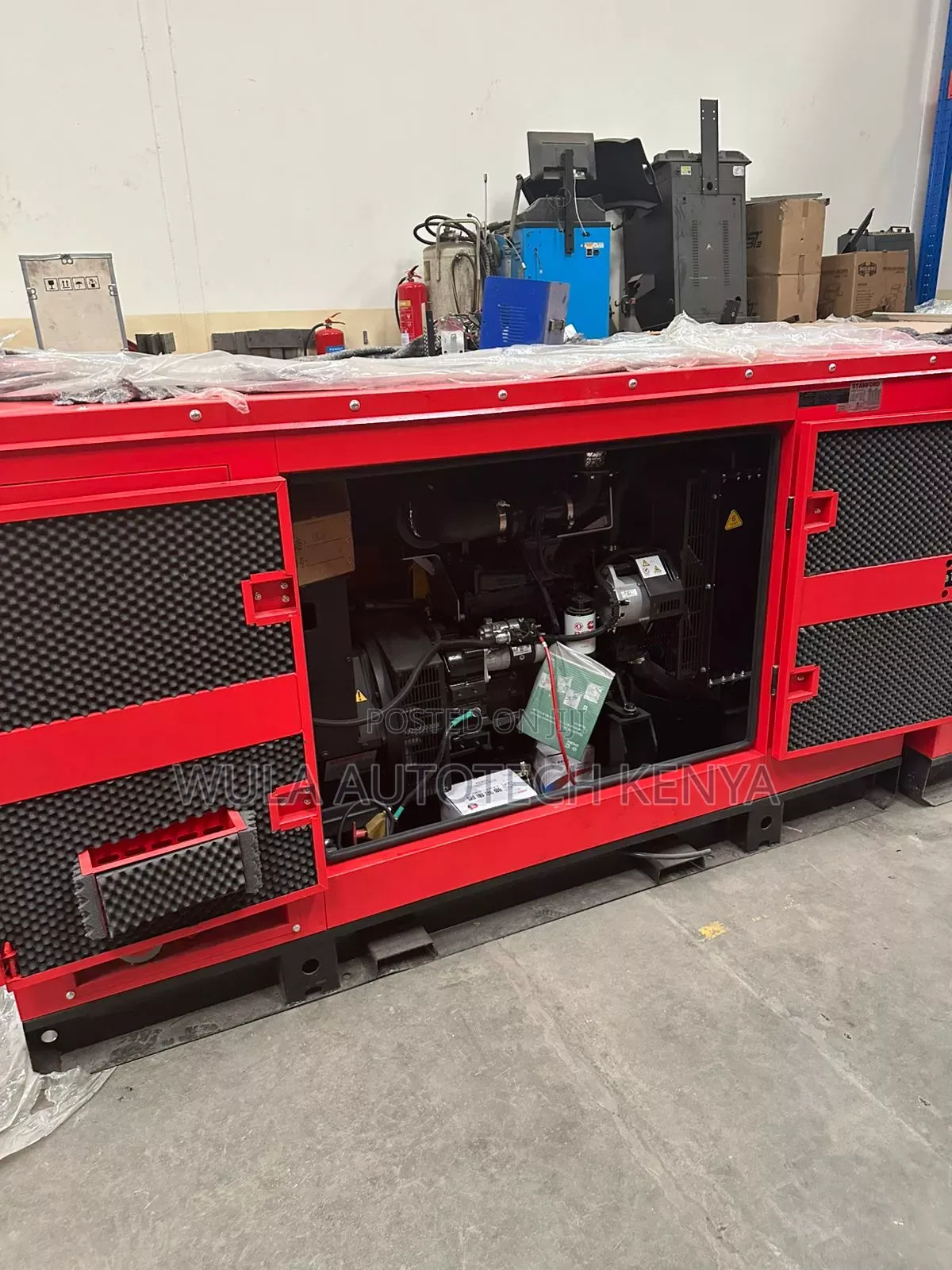 Heavy Duty Power Solution 110kva Generator Cummin Stamford Sunshine