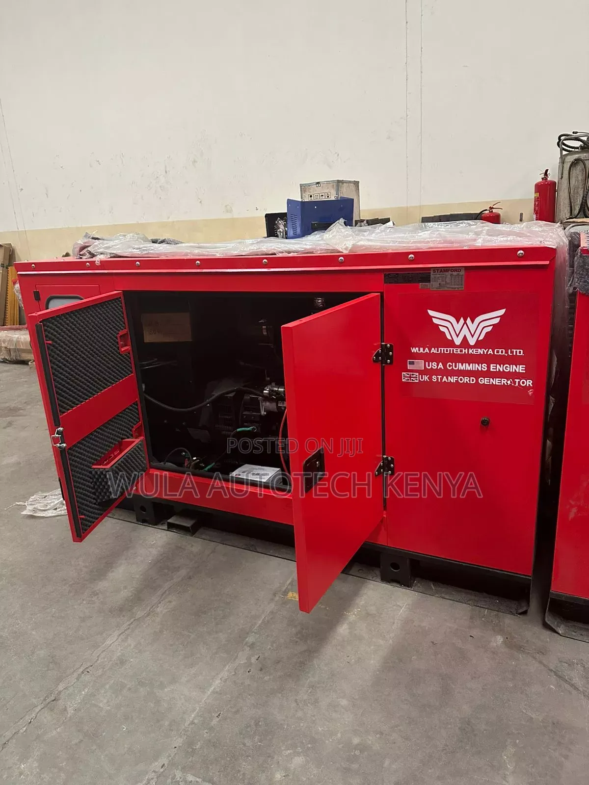 Heavy Duty Power Solution 110kva Generator Cummin Stamford Sunshine