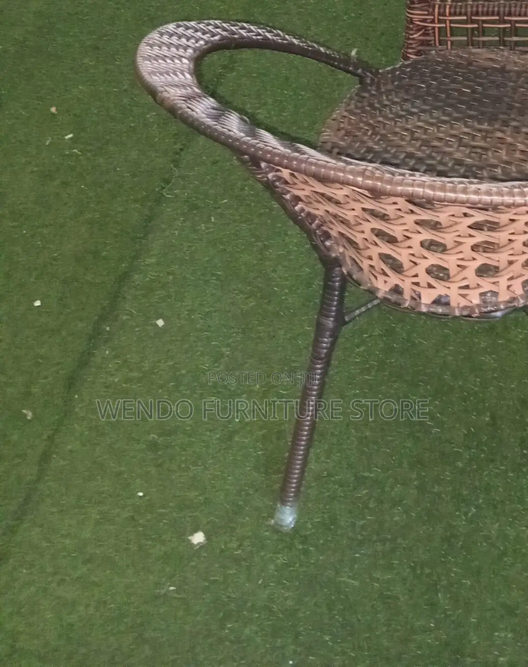 Dining Set; Four Seaters Premium Rattan Outdoor Balcony Dining Set