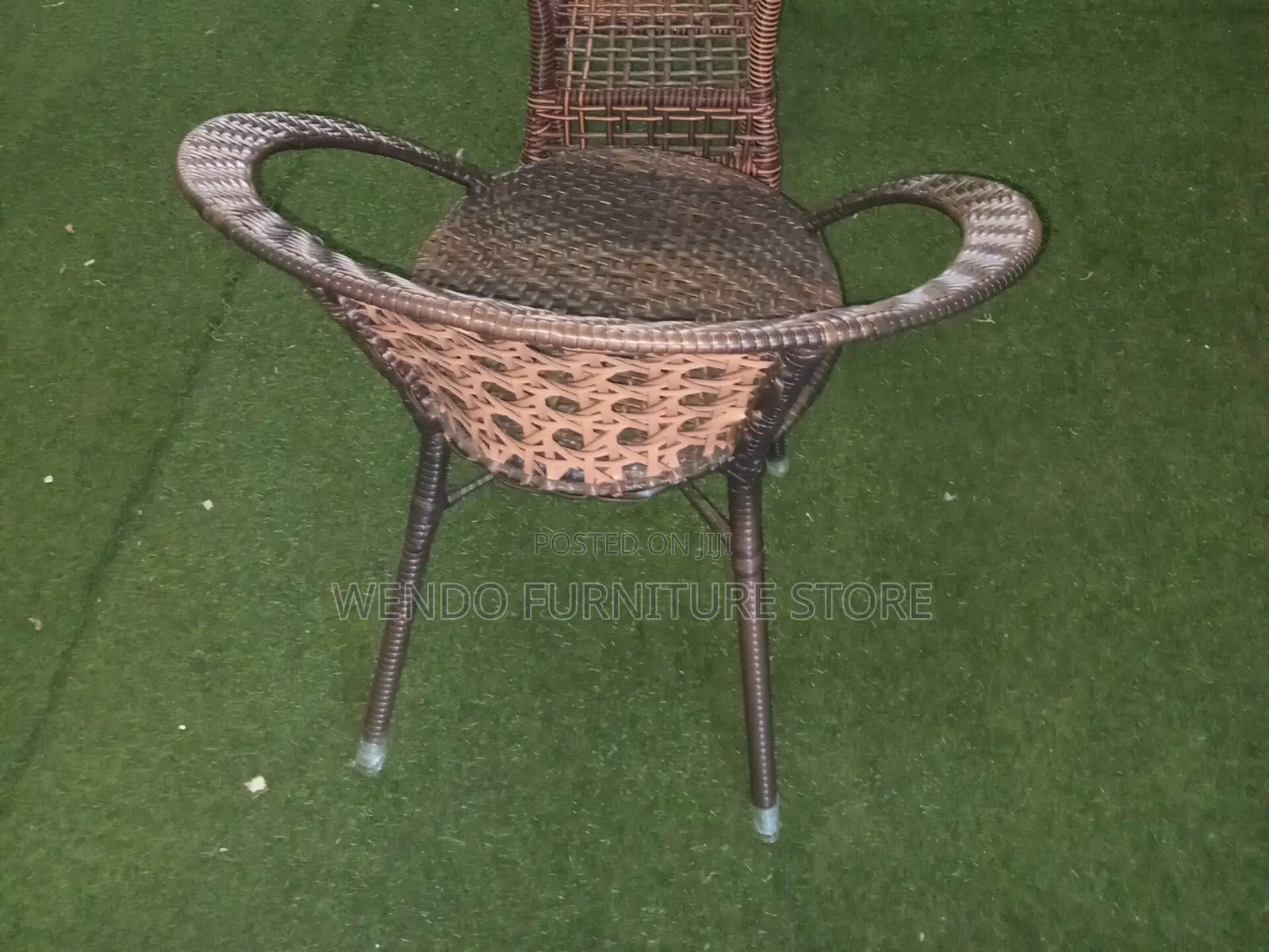 Dining Set; Four Seaters Premium Rattan Outdoor Balcony Dining Set