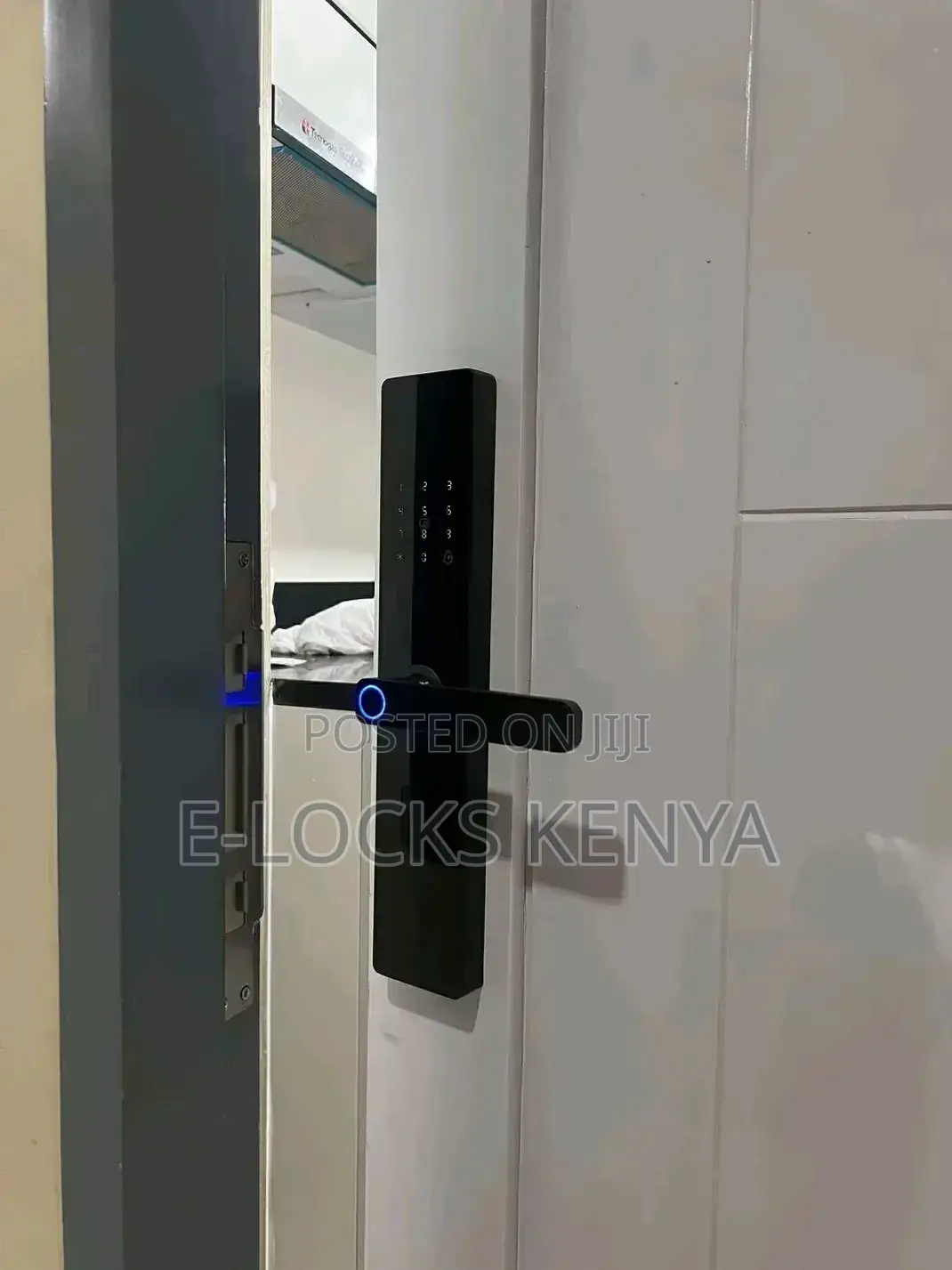 Generic Tuya Smart Wifi Electronic Door Lock - Black