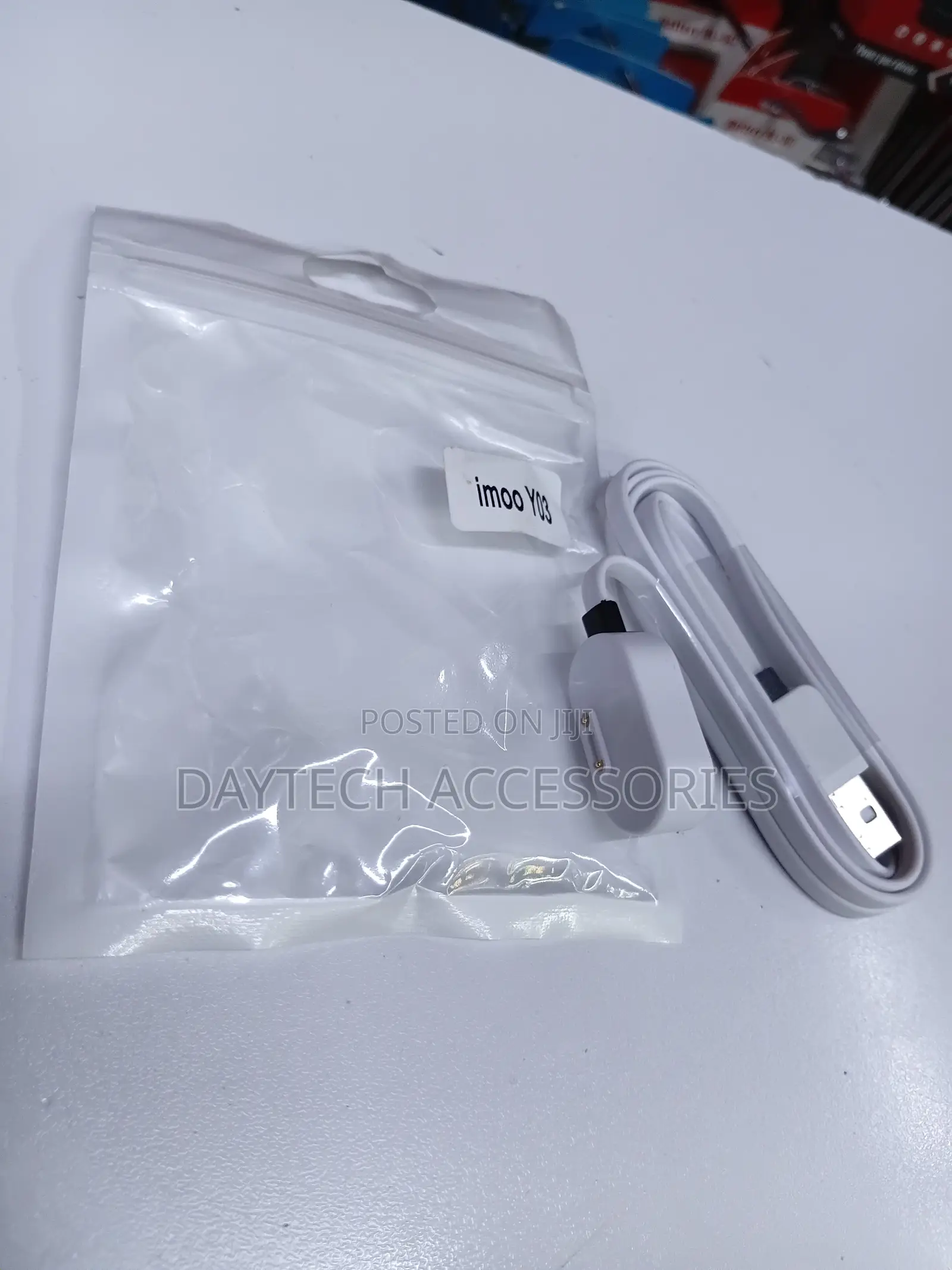 This Is an Imoo Y03 Kids Smartwatch Magnetic Charging Cable.
