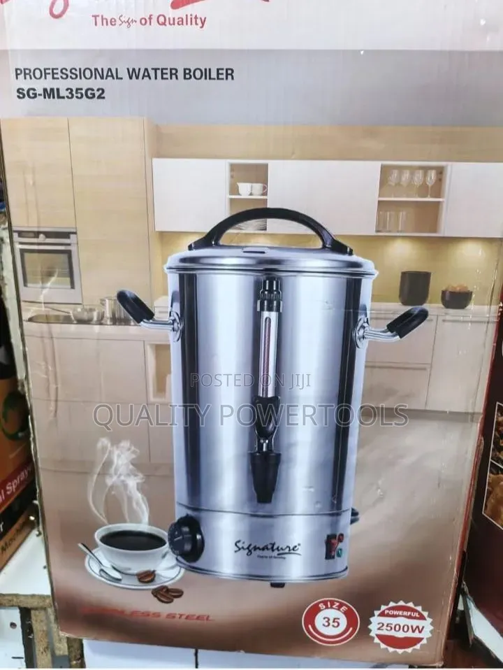 Professional 35l Signature Tea Urn Water Boiler(2500w)