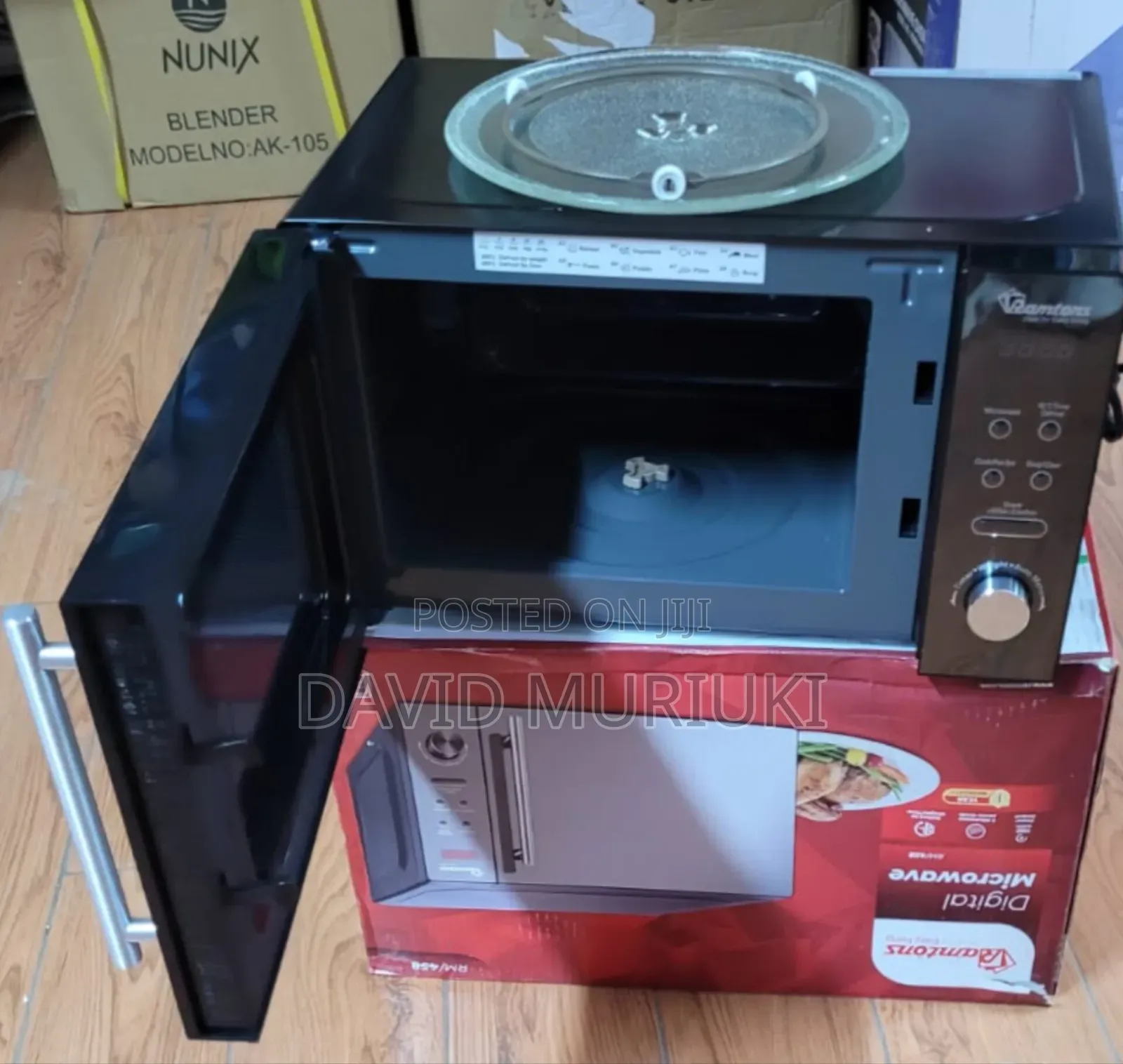 Nunix 40l Electric Oven With Rotisserie