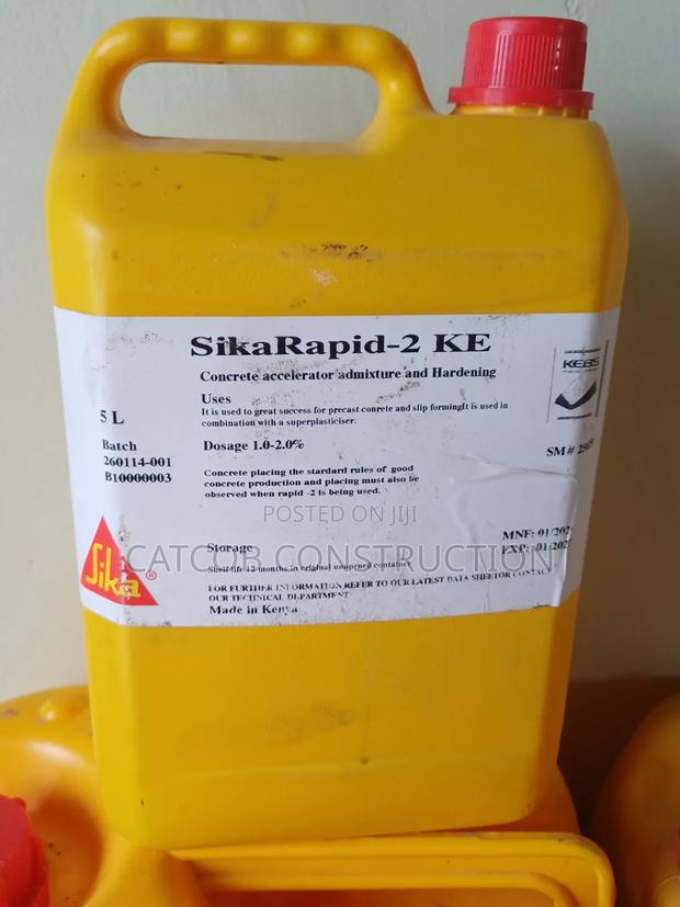 Curing Accelerator for Precast and Concrete Sika Rapid