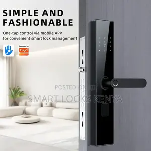 Smart Lock Tuya Smart Door Locks Keys Less Entry Password Fingerprints