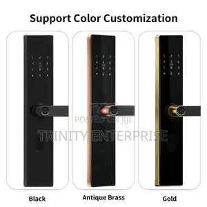 Smart Lock Tuya Smart Door Locks Keys Less Entry Password Fingerprints